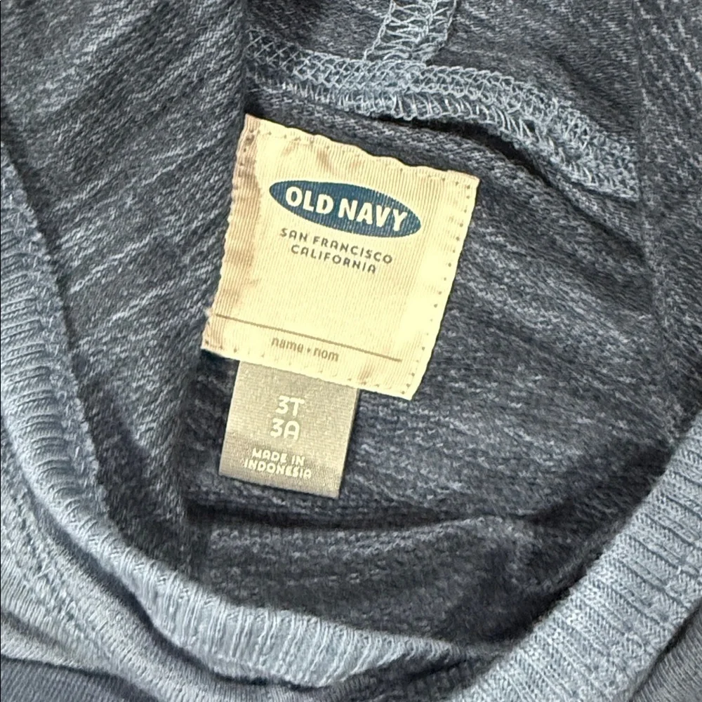 Boys Blue Hoodie Sweater - Picture 3 of 3
